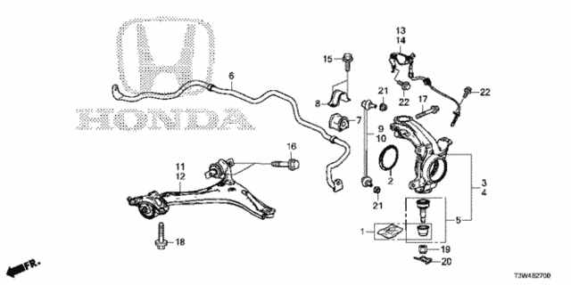 Front Knuckle for 2014 Honda Accord #0