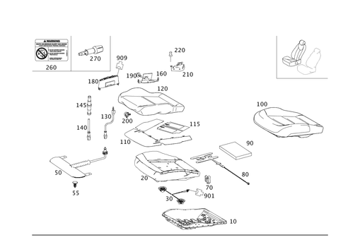 Right Seat for 2013 Mercedes-Benz E350 #0