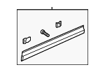 75312TG7A02 - Body: Lower Molding for Honda: Passport, Pilot, Ridgeline Image