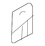 91503STKA01 - Body: Belt Molding Clip for Honda: Accord, Accord Crosstour, Crosstour, Ridgeline Image