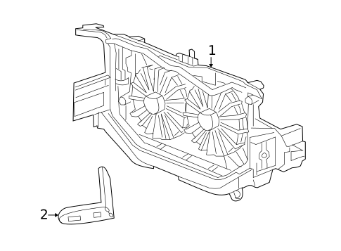 Cooling Fan for 2007 Jeep Compass #0