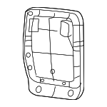 1ME241DVAA - Body: Seat Back Panel for Dodge: Challenger Image