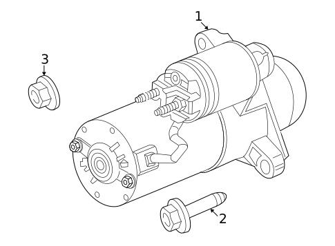 Starter for 2006 Isuzu i-350 #0