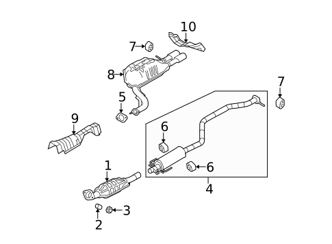 Catalytic Converter for 2011 Mazda 6 #0