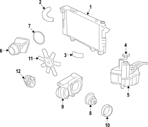 Water Pump for 2022 Ram 3500 #1