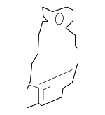 84490B2000 - Body: Reinforced Beam Bracket for Kia: Soul, Soul EV Image