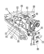 68054877AA - : Suction And Discharge Line Accumulator for Mopar Image