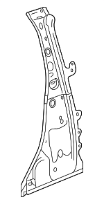 84048441 - Body: Inner Lock Pillar for GM Image