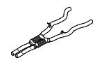 18308699096 - : Intermediate Pipe for BMW: 840i Gran Coupe, 840i xDrive Gran Coupe Image