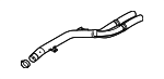 18308744800 - Exhaust: Exhaust Pipe for BMW: 840i Gran Coupe, 840i xDrive Gran Coupe Image