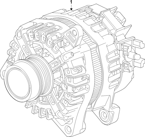 Alternator for 2024 Chevrolet Trailblazer #0