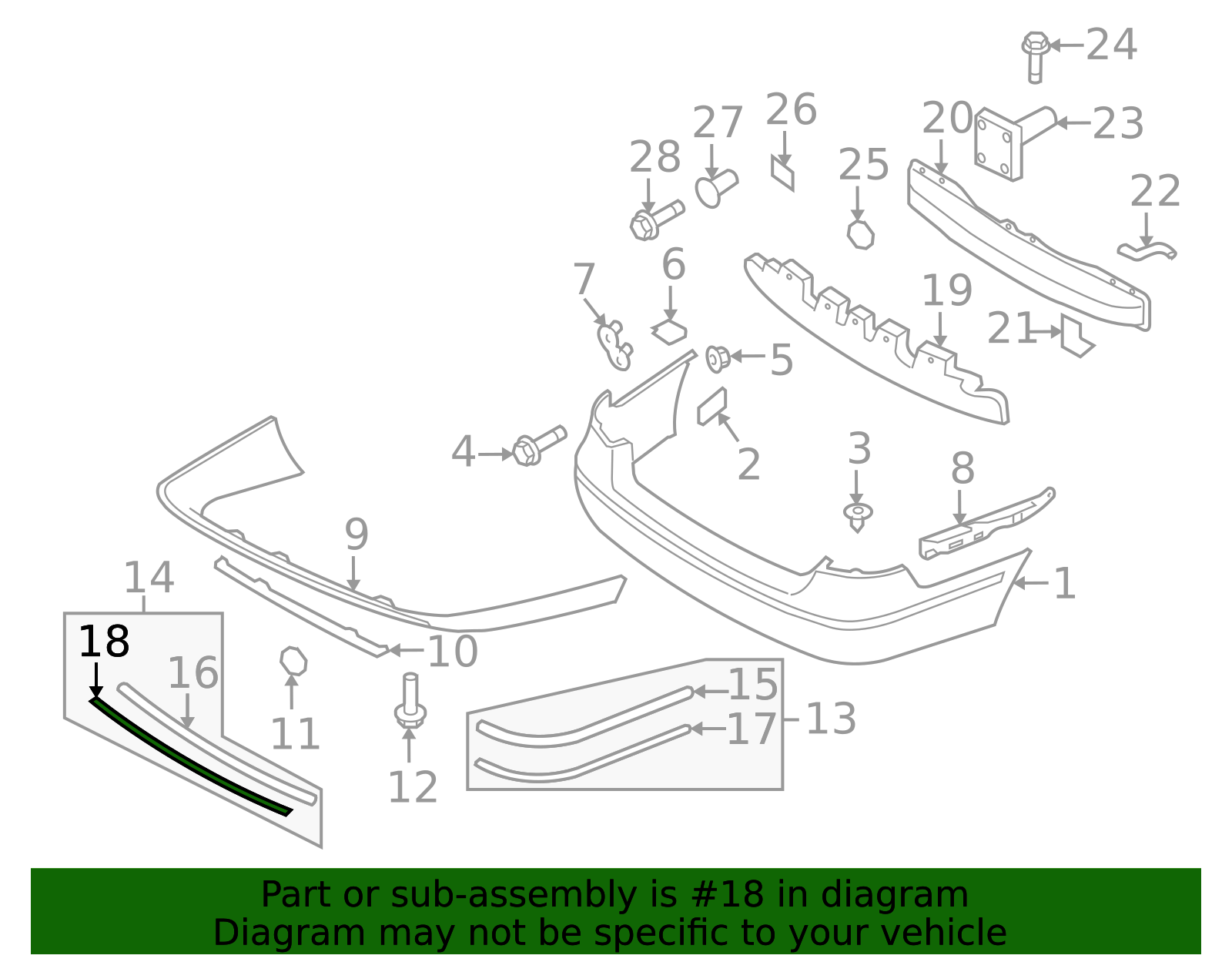 2006-2010 Hyundai Azera Chrome Strip 86688-3L200 | MotorMotor
