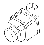 66535A0F6D7 - Body: Front Camera for BMW Image