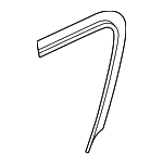 8R0941192 - Electrical: Headlight Seal for Audi Image