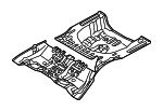 MR376462 - Body: Rear Floor Pan for Mitsubishi Image