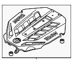 13717577456 - Engine: Engine Cover for BMW: 550i, 550i GT, 550i GT xDrive, 550i xDrive, 650i, 650i Gran Coupe, 650i xDrive, 650i xDrive Gran Coupe, 750i, 750i xDrive, 750Li, 750Li xDrive, X5, X6 Image
