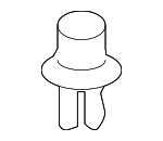 C2S9354 - Body: Trunk Lid Trim Fastener for Jaguar Image