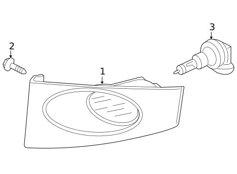 Fog Lamps for 2008 Honda Fit #0