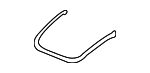 12492696 - Body: Seat Cover Wire for Cadillac: DeVille Image