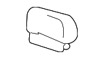 12492799 - Body: Headrest Cover for Cadillac: DeVille Image