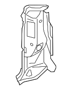 LR051730 - Body: Rear Pillar for Land Rover: LR3, LR4 Image