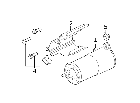 Starter for 2009 Ford F-250 Super Duty #0