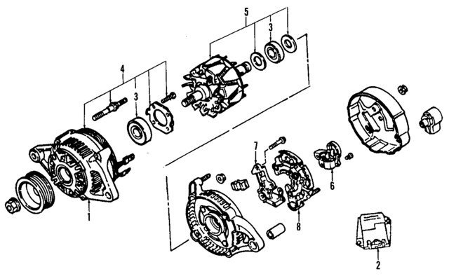5227674 - Electrical: Alternator for Mopar Image