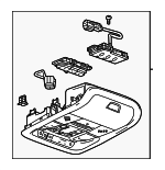 84868474 - Body: Overhead Console for Chevrolet: Equinox Image