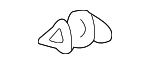 9046704034 - Body: Door Seal Clip for Toyota Image