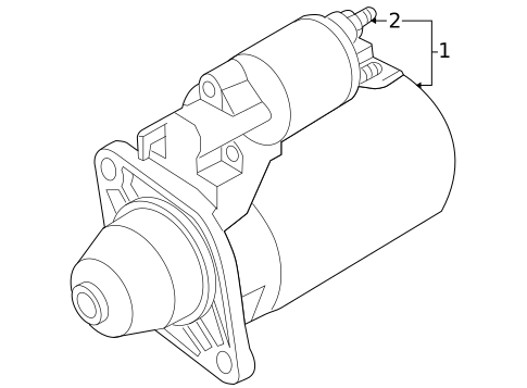 Starter for 2013 Audi Q7 #0