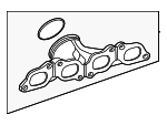 1391403800 - Exhaust: Exhaust Manifold for Mercedes-Benz Image