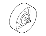 252862B010 - Cooling System: Idler Pulley for Hyundai: Accent, Elantra, Elantra GT, Kona, Sonata, Tucson, Veloster Image