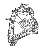 64501XA000 - Body: Apron/Rail Assembly for Kia Image