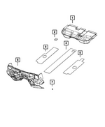 55277268AA - Interior Trim: Floor Insulation for Mopar Image
