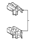 72120AE08A - HVAC: Lower Case for Subaru: Baja, Legacy, Outback Image
