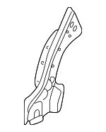 64320S3VA00ZZ - : Wheelhouse Brace for Acura Image