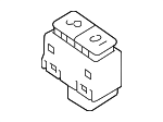 LR071264 - Body: Lock Switch for Land Rover: Range Rover, Range Rover Sport Image