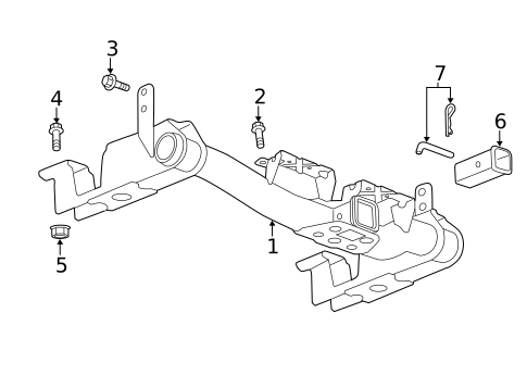 Trailer Hitch Components for 2016 GMC Sierra 2500 HD #0