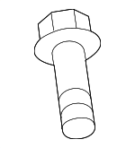 11519387 - Body: Trailer Hitch Bolt for GM Image