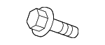 11519387 - Body: Trailer Hitch Receiver Bolt for GM Image