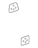 22667601 - Body: Pillar Reinforced Anchor Plate for Chevrolet: Equinox | Pontiac: Torrent | Saturn: Ion, Vue Image