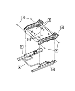 5135301AA - Interior Trim: Seat Bolt for Chrysler: Aspen | Dodge: Durango Image