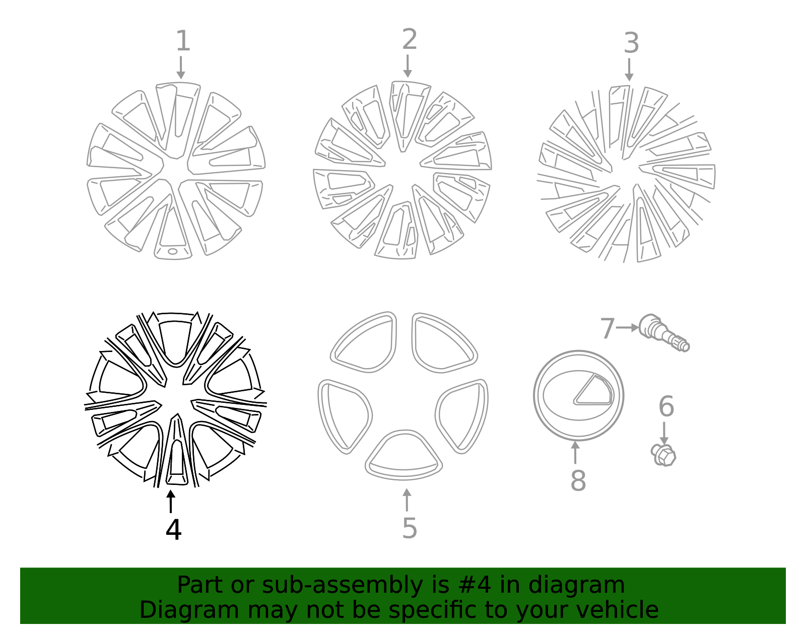 4261A-33220 - 2019-2023 Lexus - Wheel, Alloy | My L Parts