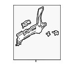 32405216 - Body: Inner Rail for Volvo Image