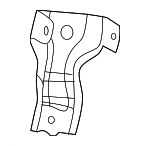 37411TXMA00 - Electrical: Control Module Bracket for Honda: Insight Image