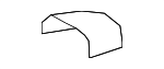 81106TA0000ZE - Body: Seat Track Cover Cap for Acura Image