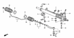 90320SF1000 - Chassis: NUT, CASTLE (10MM) for Honda Image