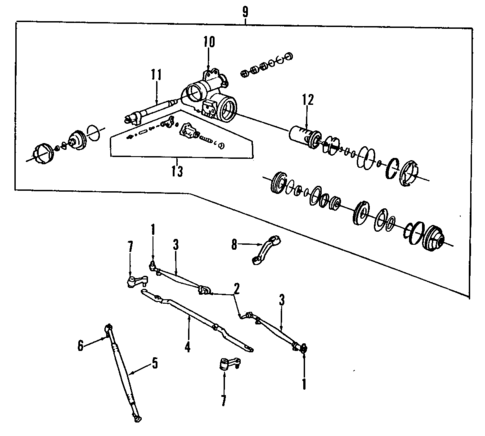 Steering Gear & Linkage for 1998 Dodge B3500 #1
