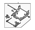 87400ZM41A - Body: Seat Adjuster for Nissan Image
