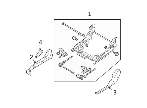 Tracks & Components for 2007 Nissan Quest #3